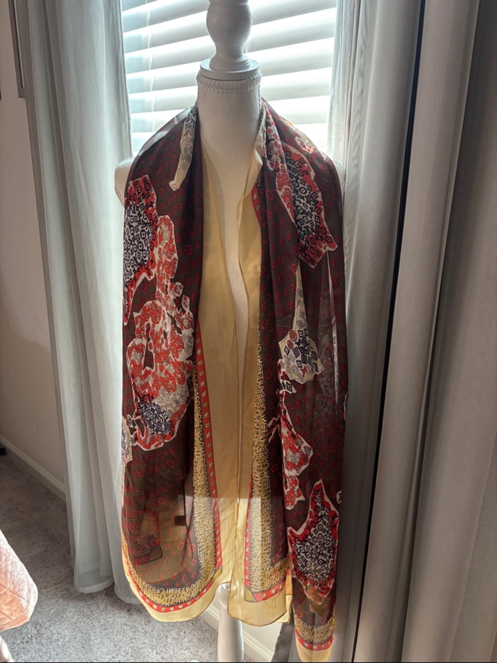 Silk Scarf Wrap